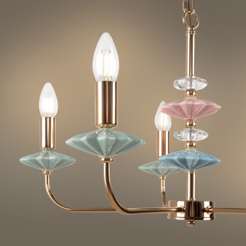 Подвесная люстра Freya Castle FR5336PL-05G изображение в интернет-магазине Cramer Light фото 8