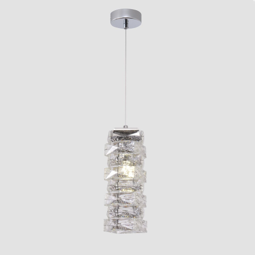 Подвесной светильник Crystal Lux ROLANDO SP1.3 CHROME изображение в интернет-магазине Cramer Light фото 5