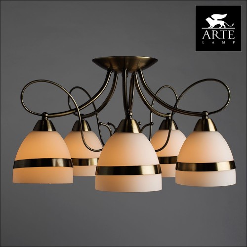 Потолочная люстра Arte Lamp 55 A6192PL-5AB изображение в интернет-магазине Cramer Light фото 4