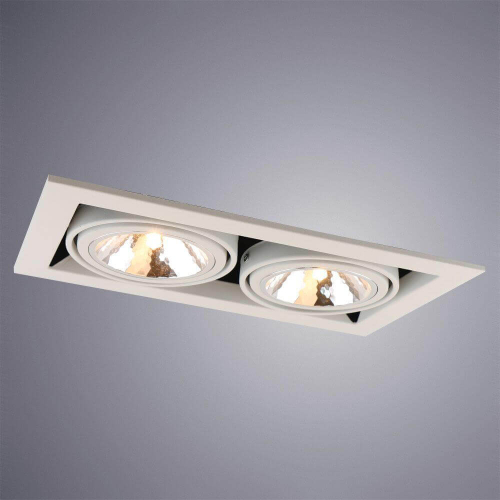 Встраиваемый светильник Arte Lamp Cardani Semplice A5949PL-2WH изображение в интернет-магазине Cramer Light фото 3