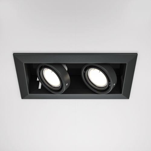 Встраиваемый светильник Maytoni Metal DL008-2-02-B изображение в интернет-магазине Cramer Light фото 2