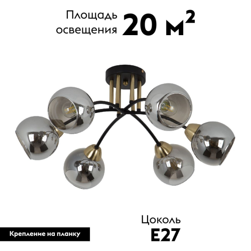 Потолочная люстра Modemodern MD.1217.6 изображение в интернет-магазине Cramer Light фото 2