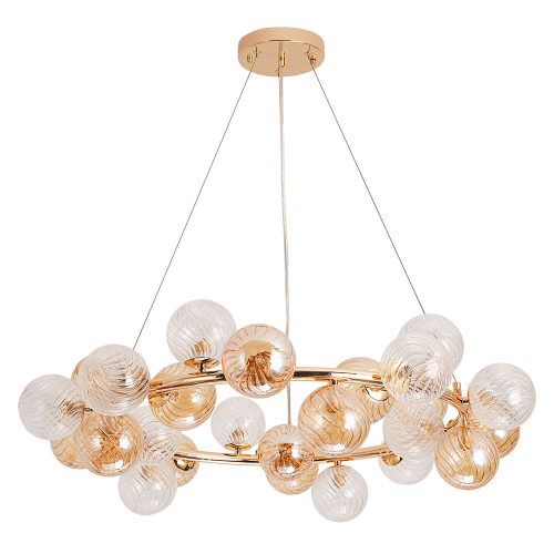 Подвесная люстра Arte Lamp Etereo A5261LM-25GO изображение в интернет-магазине Cramer Light