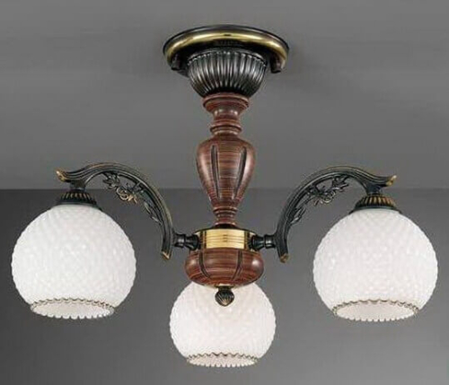 Потолочная люстра Reccagni Angelo PL 8630/3 изображение в интернет-магазине Cramer Light фото 3
