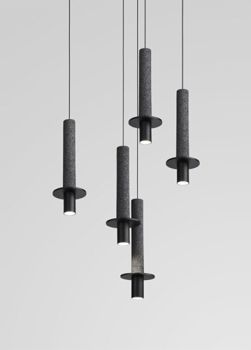 Подвесной светильник Delight Collection Meta 10704P black/grey изображение в интернет-магазине Cramer Light фото 2