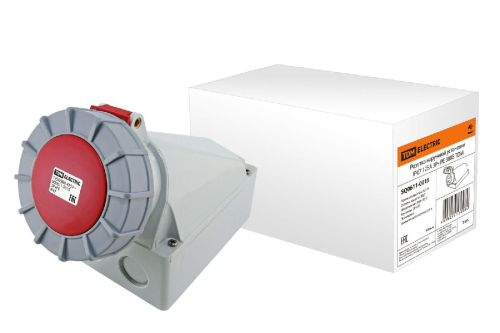 Розетка наружной установки TDM Electric SQ0611-0015 дополнительное фото