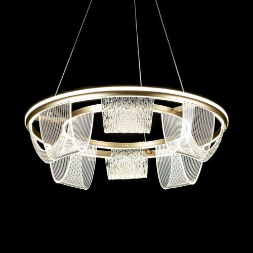 Подвесная люстра LED4U L7706-630 GD изображение в интернет-магазине Cramer Light фото 4