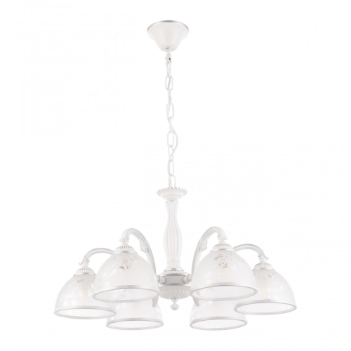 Подвесная люстра Arte Milano 349737/6 WT+SL изображение в интернет-магазине Cramer Light