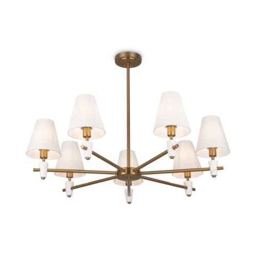 Люстра на штанге Freya Pietra FR5371CL-07BS изображение в интернет-магазине Cramer Light фото 2