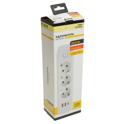 Удлинитель Stekker Home plus HM08-33-02 49977 дополнительное фото фото 9