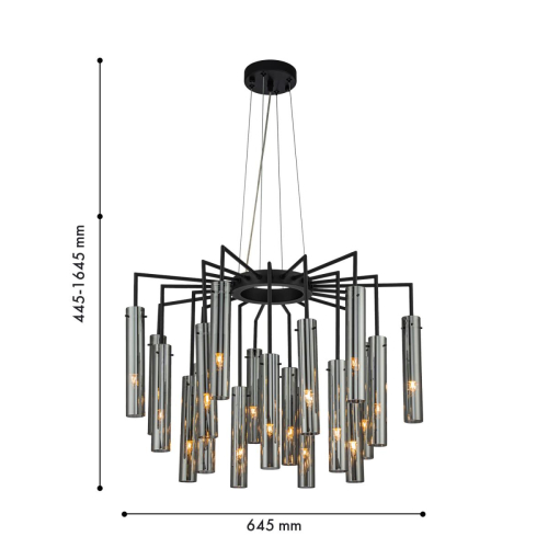 Подвесная люстра Favourite Orgel 4501-21P изображение в интернет-магазине Cramer Light фото 3