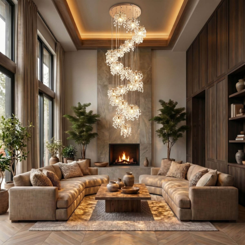 Каскадная люстра Modelight MDL.8885.25HC GD изображение в интернет-магазине Cramer Light фото 2