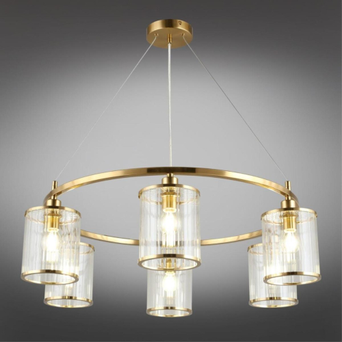 Подвесная люстра Omnilux Lanloup OML-59803-06 изображение в интернет-магазине Cramer Light фото 2