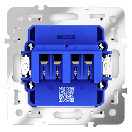 Розетка акустическая Voltum S70 VLS060303 дополнительное фото фото 5