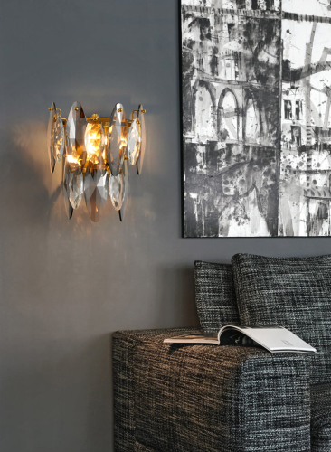 Настенный светильник Delight Collection MT8980-W brass изображение в интернет-магазине Cramer Light фото 4