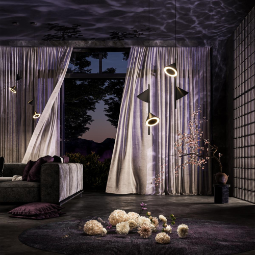 Подвесной светильник Freya Etro FR6141PL-L14B изображение в интернет-магазине Cramer Light фото 7