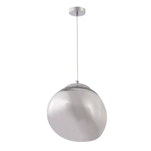 Подвесной светильник Crystal Lux MALAGA SP1 D280 CHROME изображение в интернет-магазине Cramer Light фото 3