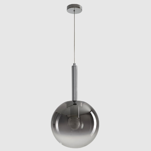 Подвесной светильник Crystal Lux ECLIPSE SP1 D200 CHROME изображение в интернет-магазине Cramer Light