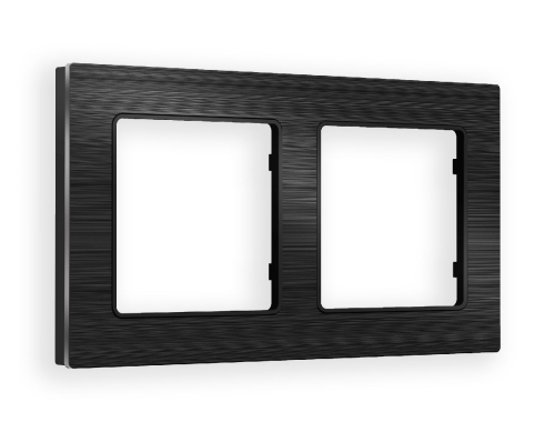 Рамка двухместная Ambrella Volt Platos AF550502 дополнительное фото