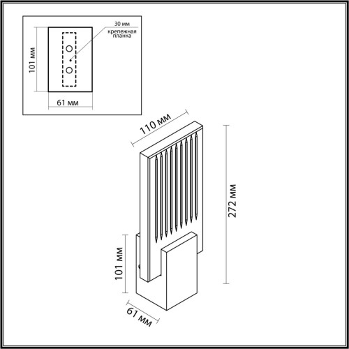 Настенный светильник Odeon Light Ricci 4363/5WL изображение в интернет-магазине Cramer Light фото 2