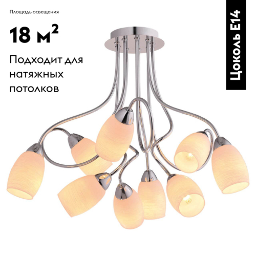 Потолочная люстра Lussole Lgo LSP-8182 изображение в интернет-магазине Cramer Light фото 2