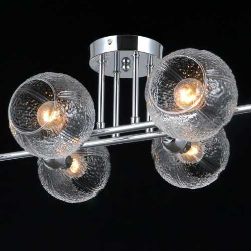 Потолочная люстра Illumico IL0701-6CSQ-24 CR ARIES изображение в интернет-магазине Cramer Light фото 4