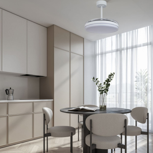 Люстра-вентилятор Mantra Luna 9665 изображение в интернет-магазине Cramer Light фото 8