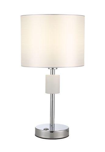 Настольная лампа Crystal Lux MAESTRO LG1 CHROME изображение в интернет-магазине Cramer Light фото 2