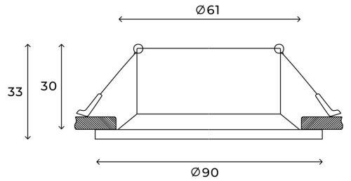 Встраиваемый светильник Hesby Lighting Glow HSBL_0102 изображение в интернет-магазине Cramer Light фото 4