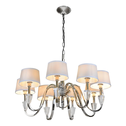 Подвесная люстра iLamp Opera 82177/8 CR изображение в интернет-магазине Cramer Light фото 2