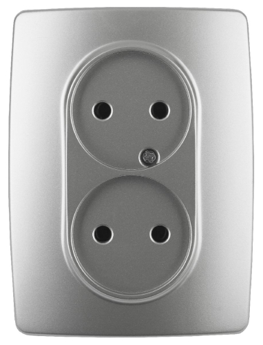 Розетка 2x2P Эра 12-2107-03 Б0031240 дополнительное фото