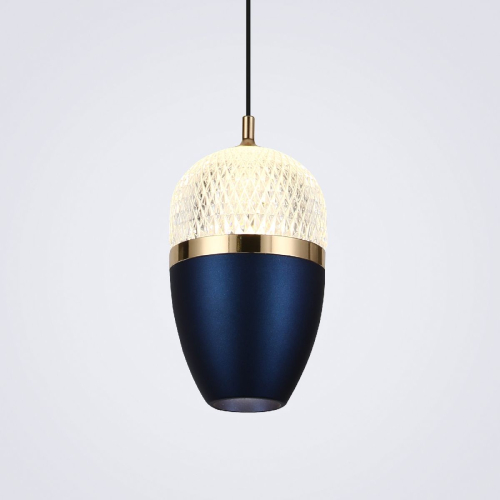 Подвесной светильник LED4U L8754-1 BL изображение в интернет-магазине Cramer Light фото 2