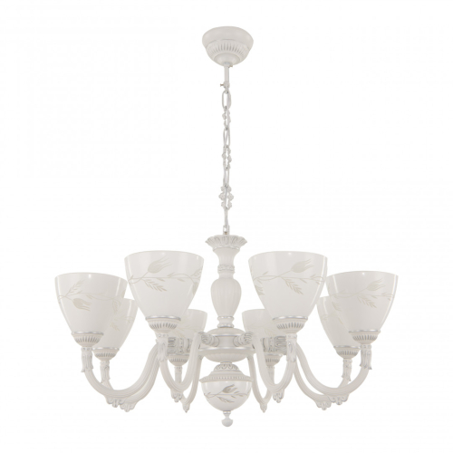 Подвесная люстра Arte Milano 347837/8 WT+SL изображение в интернет-магазине Cramer Light