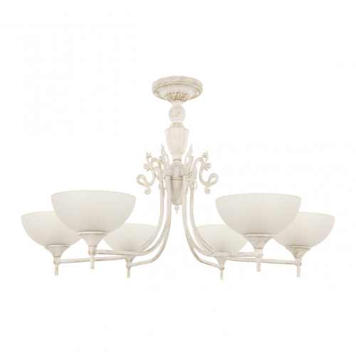 Потолочная люстра Arte Milano 340049/6 WT+G изображение в интернет-магазине Cramer Light