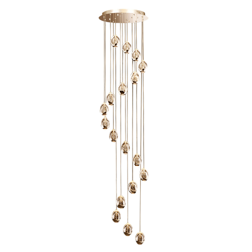 Каскадная люстра DeLight Collection Terrene MD13003023-18A gold изображение в интернет-магазине Cramer Light
