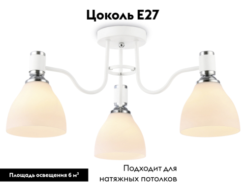 Потолочная люстра Ambrella Light Modern TR303302 изображение в интернет-магазине Cramer Light фото 2