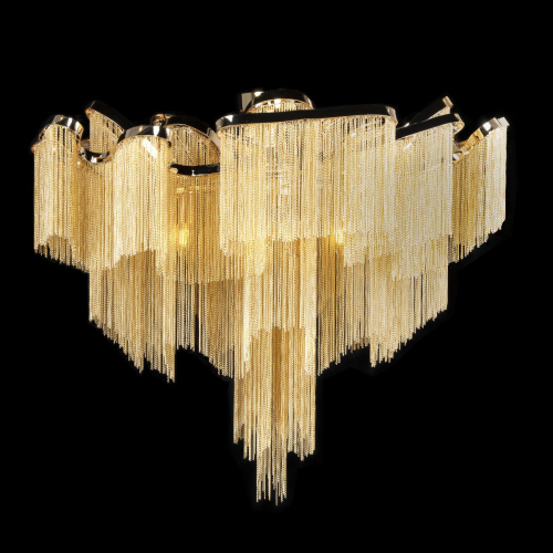 Потолочная люстра Loft IT Stream 10208/1000C Gold изображение в интернет-магазине Cramer Light фото 3