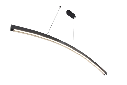 Подвесной светодиодный светильник Mizi`en MZ31505-1200B-black изображение в интернет-магазине Cramer Light фото 2