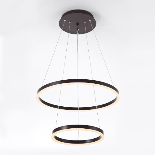 Подвесная люстра LED4U L55000-2HL BR изображение в интернет-магазине Cramer Light фото 3