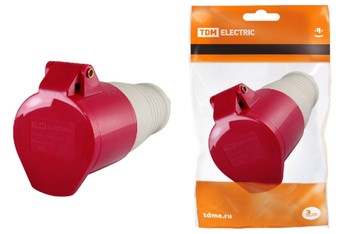 Розетка переносная TDM Electric SQ0603-0013 дополнительное фото