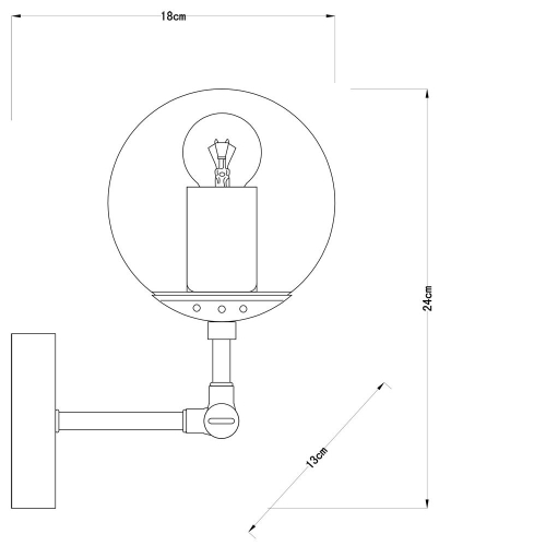 Спот Arte Lamp A1664AP-1CC изображение в интернет-магазине Cramer Light фото 3
