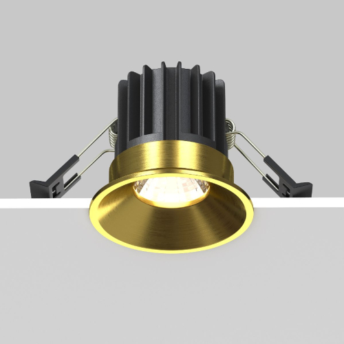 Встраиваемый светильник Maytoni Round DL058-7W4K-BS изображение в интернет-магазине Cramer Light фото 4