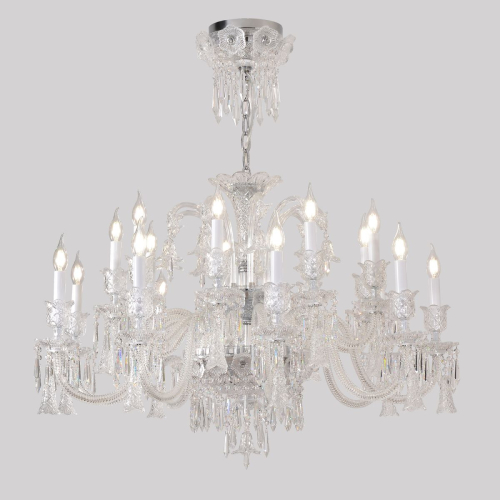 Подвесная люстра Crystal Lux VERSAILLES SP9+9 CHROME изображение в интернет-магазине Cramer Light фото 8