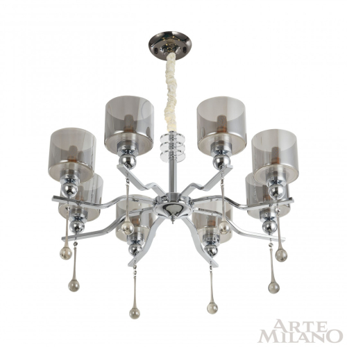 Подвесная люстра Arte Milano Neapolis 279207/8 Ni изображение в интернет-магазине Cramer Light фото 2