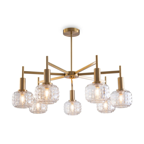 Люстра на штанге Freya Fero FR5366CL-07BS изображение в интернет-магазине Cramer Light фото 4