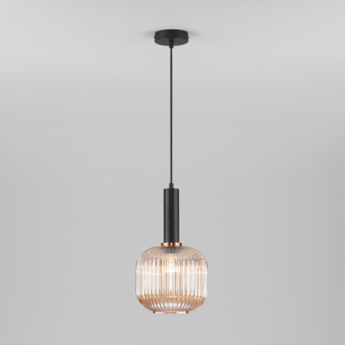 Подвесной светильник Eurosvet 50182/1 янтарь изображение в интернет-магазине Cramer Light фото 2