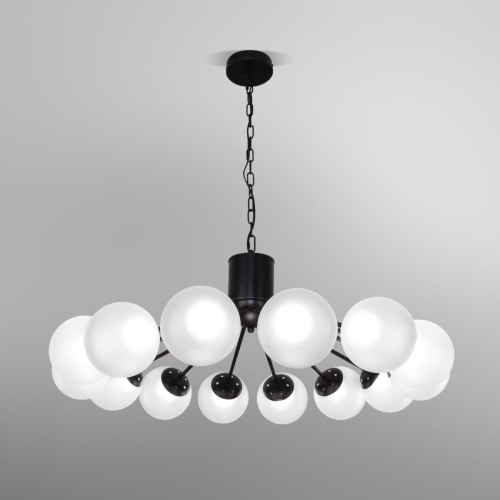 Потолочная люстра Eurosvet Vinter 201057 LED черный a072623 изображение в интернет-магазине Cramer Light фото 2