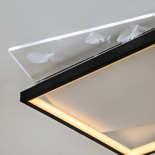 Потолочный светильник LED4U L1042-500 BK изображение в интернет-магазине Cramer Light фото 6