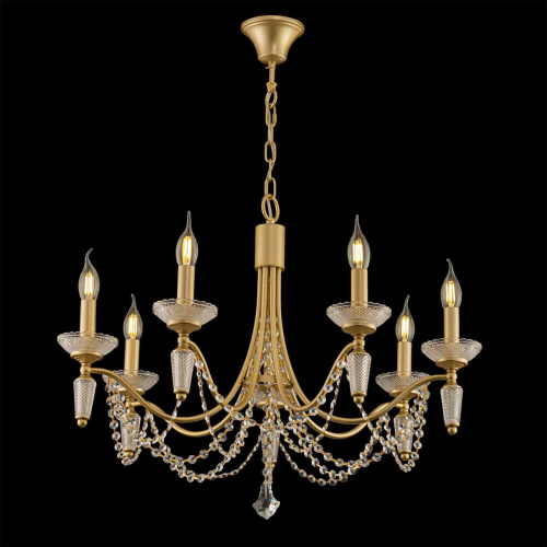 Подвесная люстра Freya Zoe FR2009PL-07G изображение в интернет-магазине Cramer Light фото 4
