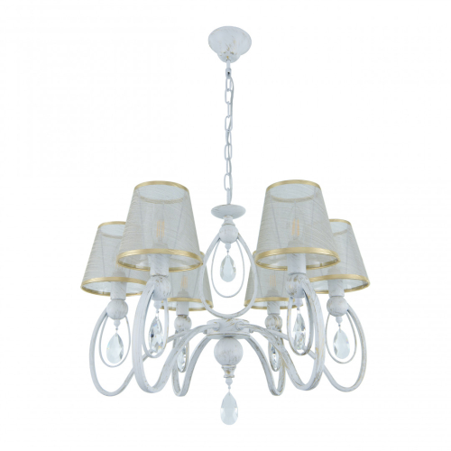 Подвесная люстра Arte Milano 347203/6 WT+G изображение в интернет-магазине Cramer Light фото 3